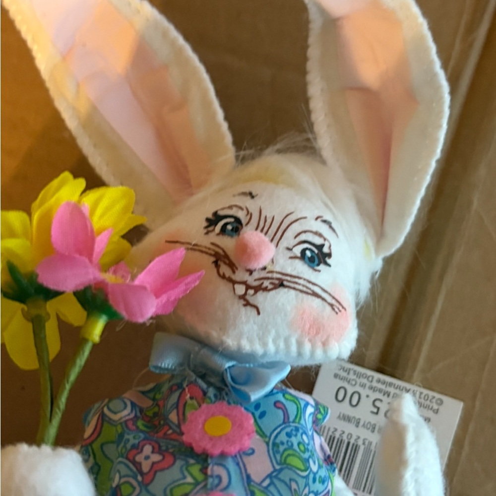 Annalee 8 inch‎ Easter bunny boy from 2013